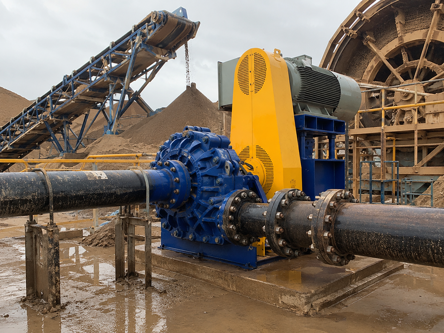 Phosphate Slurry Pipeline Transfer