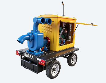 HRZL Diesel Self-Priming Mobile Pump